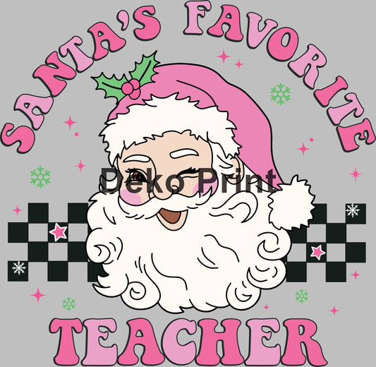 DTF PRINT Teacher christmas  1